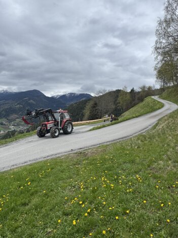 Maibaumtransport der LJ-Einach