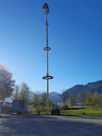Maibaum der JB/LJ Walchsee