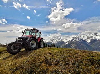 Lindner Geotrac 75 auf 2200m Lindner Geotrac 75 auf 2200m