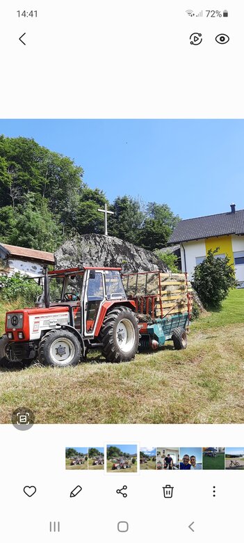 Lindner 1600 im Einsatz am FLECKBERG Lindner 1600 im Einsatz am FLECKBERG