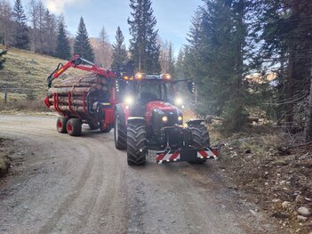 Lindner Geotrac 84 mit Krpan GP8 D