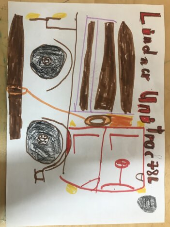 Holzarbeiten mit unserem Lindner Unitrac