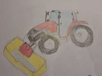 Lindtrac 70 mit Mähwerk