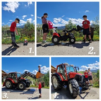 Immer brav gießen dann wächst alles