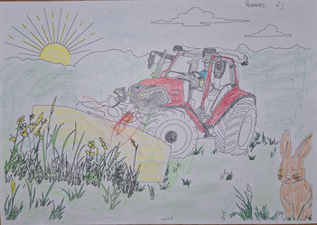 Gemalt mit Hannes 2jahre