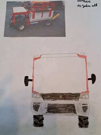 Mein Nachbau vom Unitrac mit Lego