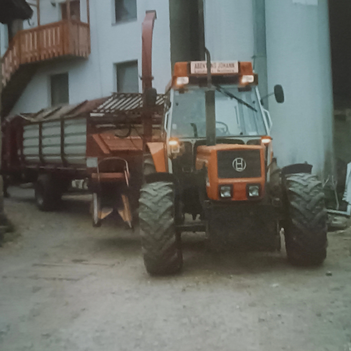 Lindner 1750 beim Siliren