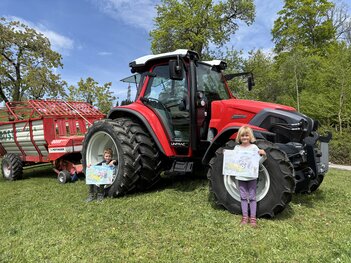 Samuel 7 und Lara 5 Begeistert vom neuen Lintrac 100