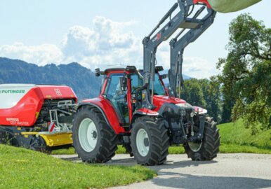 Frontlader für Lintrac &amp; Geotrac Logo