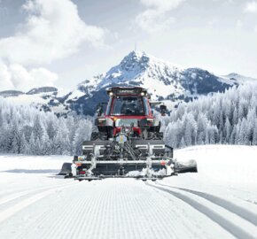 Lintrac als Loipenspurgerät Logo