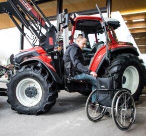 Lintrac für Rollstuhlfahrer Logo