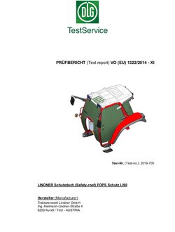 FOPS Test Schutzdach FOPS Test Schutzdach