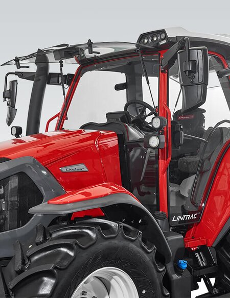 Opening windows - front loader with clear view Opening windows - front loader with clear view