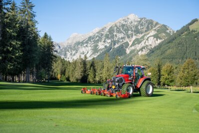 Rasen, Golf und Sportplatzpflege Logo