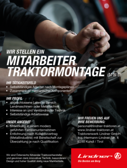 MITARBEITER TRAKTORMONTAGE (m/w/d)
