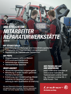MITARBEITER REPARATURWERKSTÄTTE (m/w/d)
