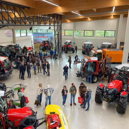 Lindner-Werksausstellung: Drei Tage Technik und Aktionen made in Austria