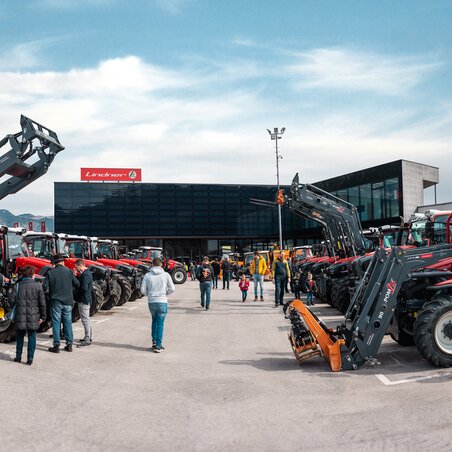 Lindner-Werksausstellung: Neuen Lintrac 160 LDrive testen