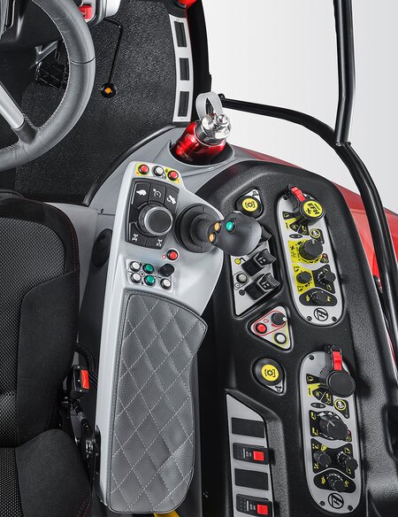 Three clearly arranged operating areas Three clearly arranged operating areas