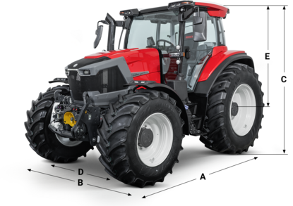 Dimensions Lintrac 160 Dimensions Lintrac 160