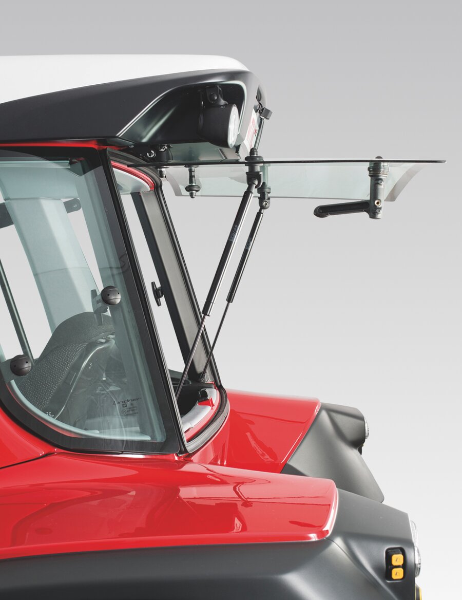 Lunette arrière avec double charnière Lunette arrière avec double charnière